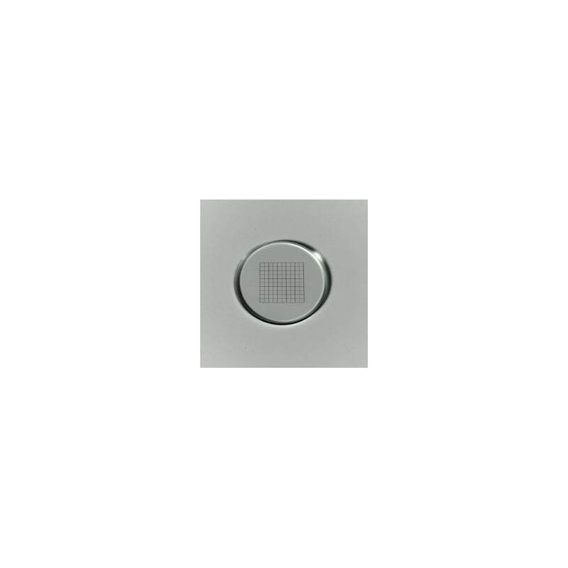 ZEISS Płytka mikrometryczna Mikrometr oczkowy 12,5x12,5/5;10, d=26 mm
