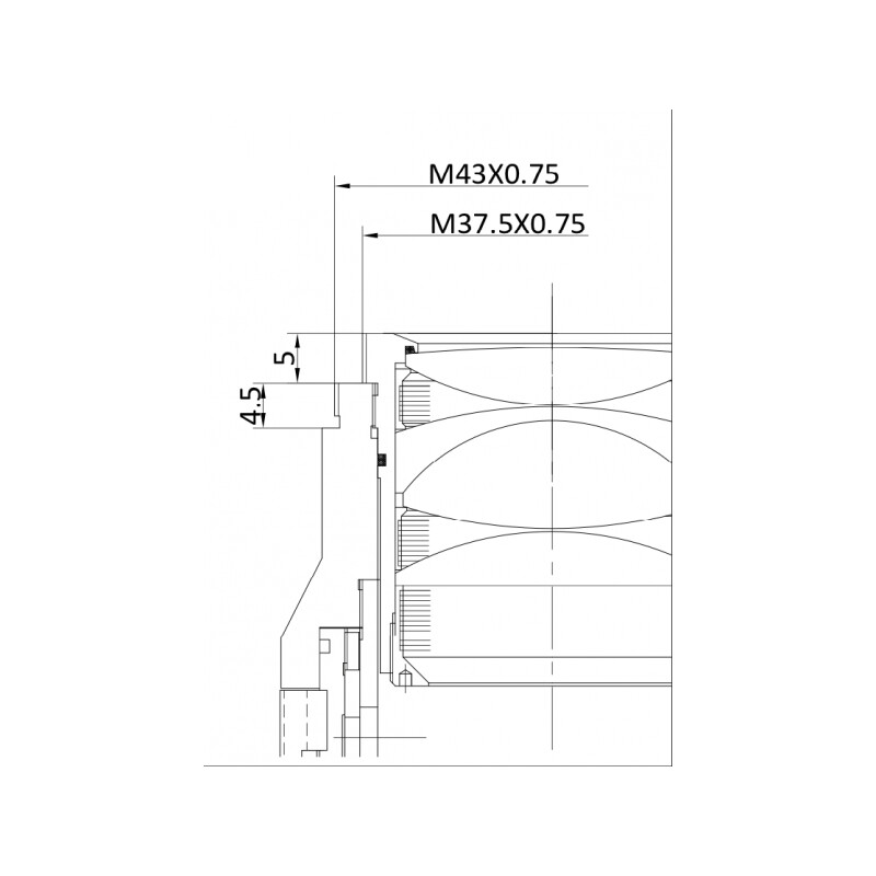 APM Okular z zoomem 7,7 - 15,4 mm 67° TMB-Barlow 1,25"