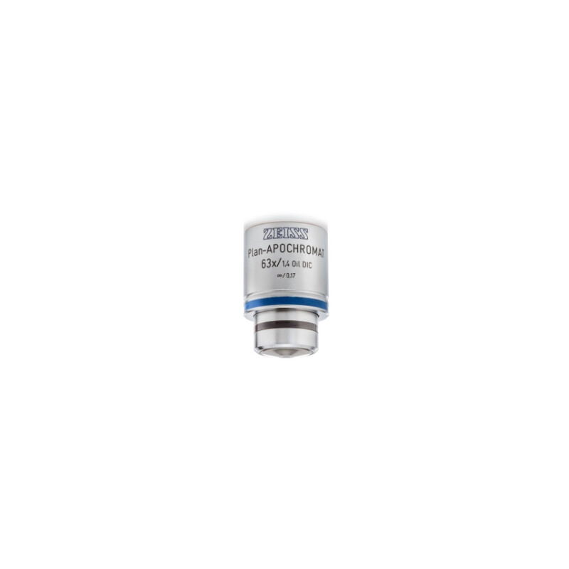 ZEISS Objektiv Plan-Apochromat, DIC  incl. 100 cover glasses, 63x/1,4 Oil wd=0,19mm