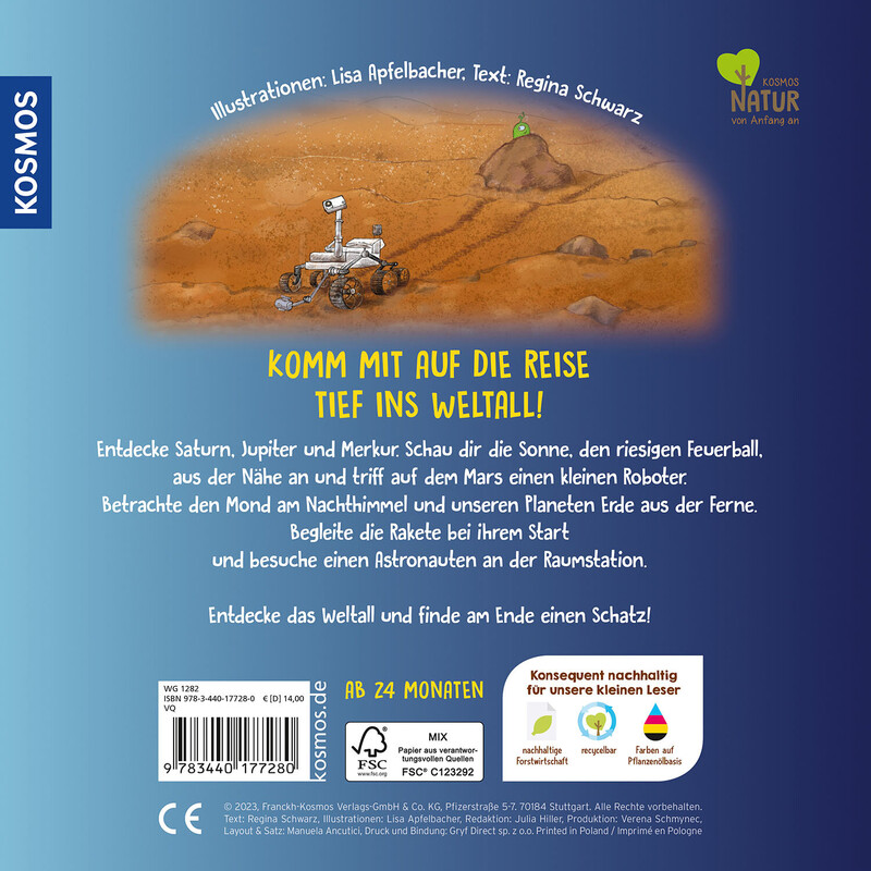 Kosmos Verlag Proszę spojrzeć w głąb kosmosu