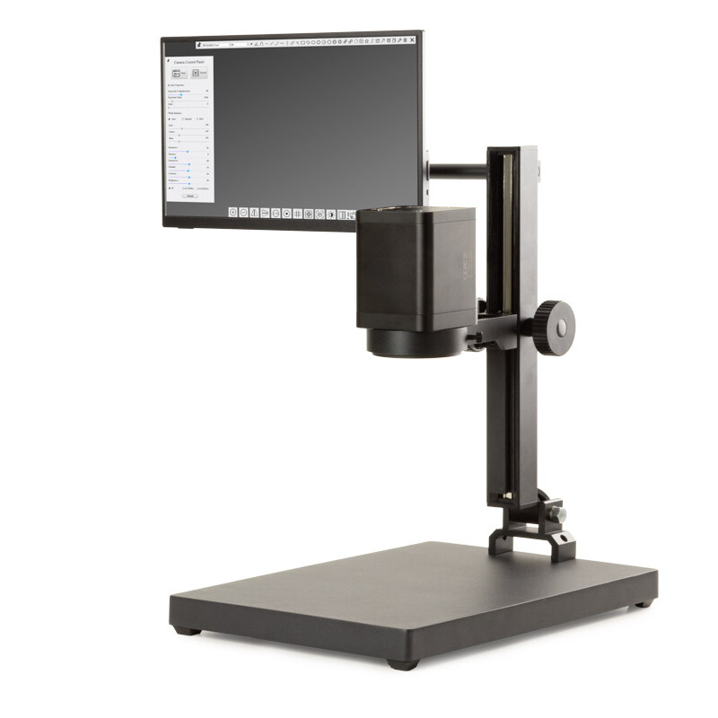 Euromex Mikroskop MacroZoom MZ.4700-HDS, 8-51.4/514x, LED 12, 60 fps, 2 MP, 4K, WiFi & USB