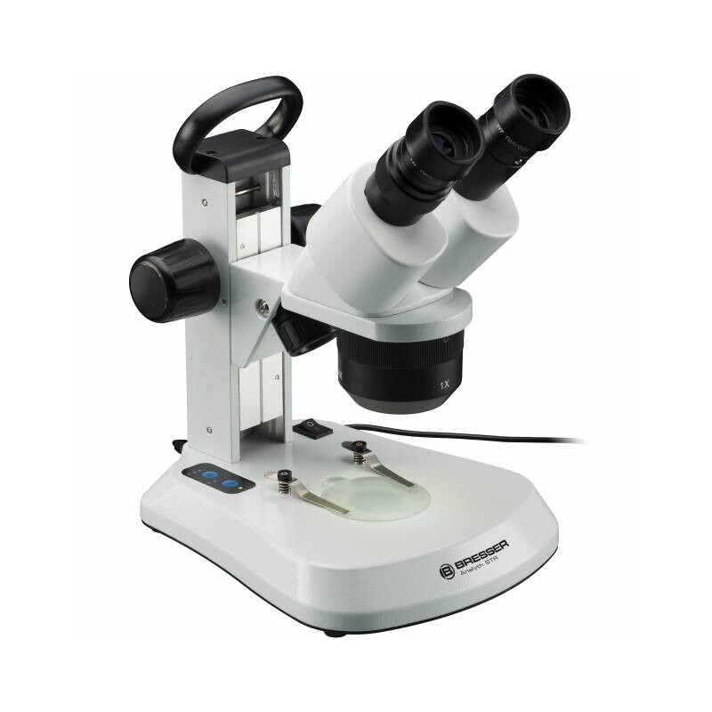 Bresser Stereomikroskopem Analyth STR 10x-40x bino; Greenough; 50mm; 10x/20; 10-40x; LED, camera, 2MP