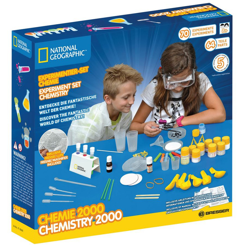 National Geographic Experimentierkasten Chemie Set 2000 (Fast neuwertig)