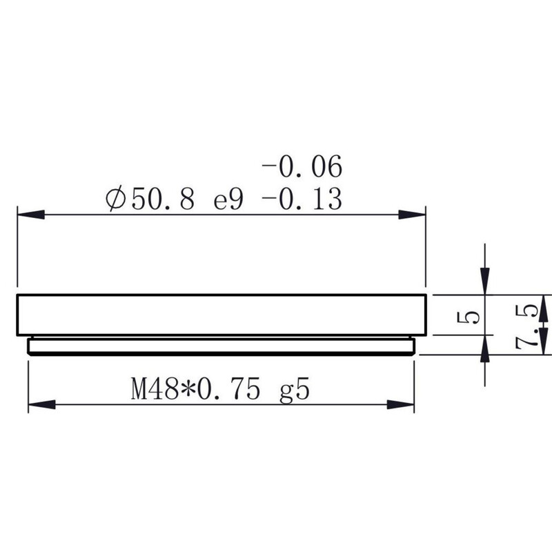 Pierro Astro Adaptery DSLR Adapter Canon EOS - T2 z uchwytem filtra ZWO
