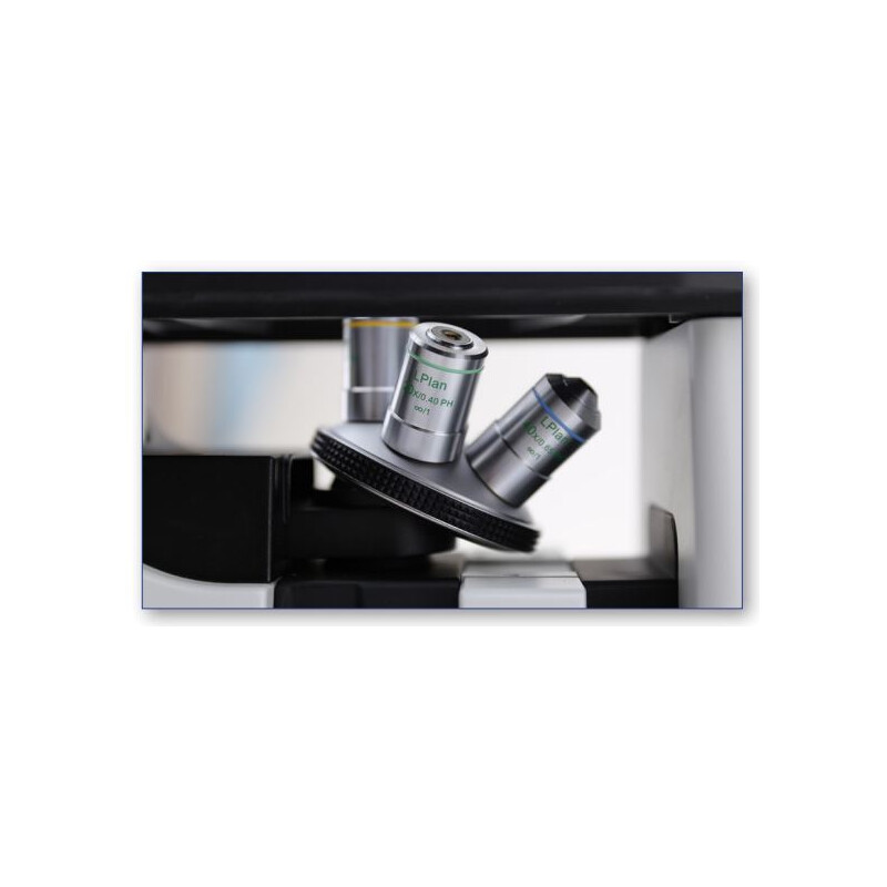 Optika Mikroskop odwrócony IM-300, trino, PH, 100-400x, IOS LWD W-PLAN PH, N.A. 0.3, X-LED8