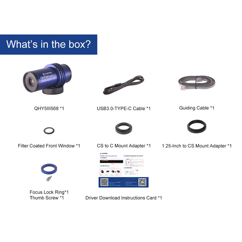QHY Aparat fotograficzny 5III 568C Color