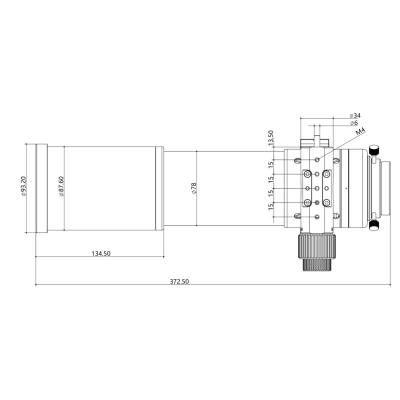 Askar Refraktor apochromatyczny AP 71/490 71F Flatfield