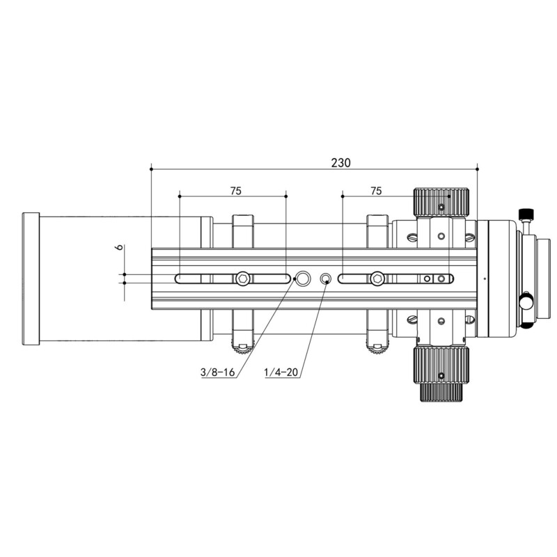 Askar Refraktor apochromatyczny AP 71/490 71F Flatfield