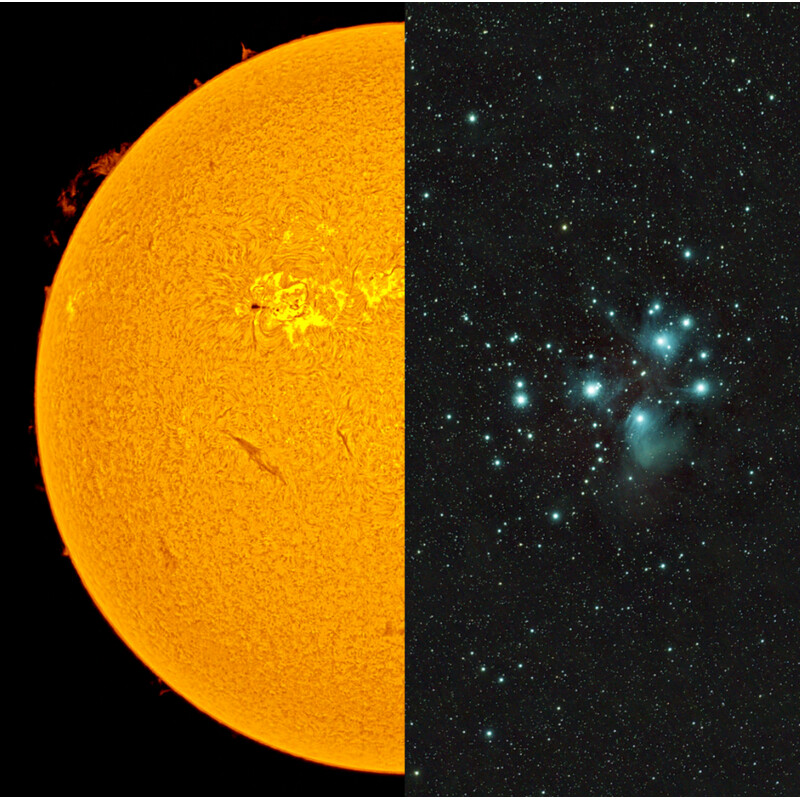 Lunt Solar Systems Teleskop do obserwacji słońca ST 100/714 LS100MT Ha B3400 Allround OTA