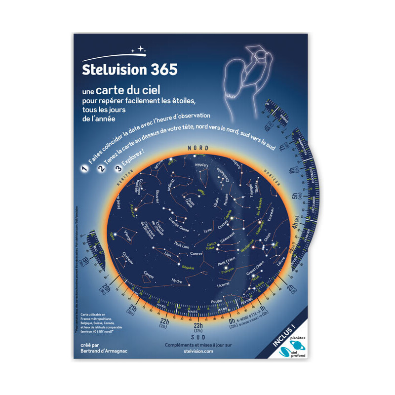 Stelvision Mapa gwiazd 365