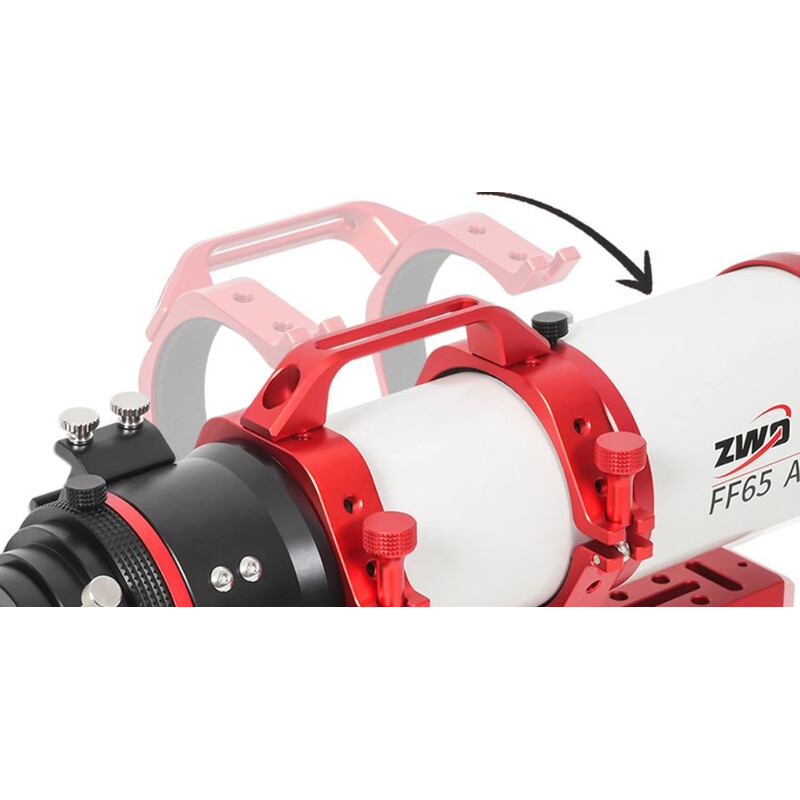 ZWO Refraktor apochromatyczny AP 65/416 FF65