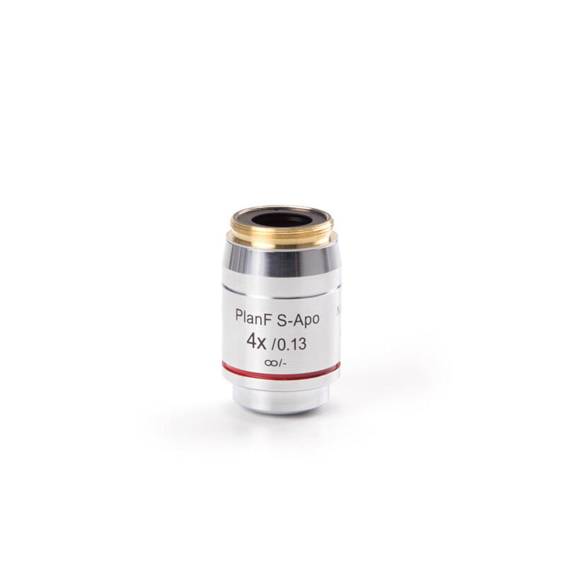 Euromex Obiektyw, AX.7304, Infinity EIS 60 mm, Semi-Apo Fluarex 4x/0.15, M25, 0.17 mm