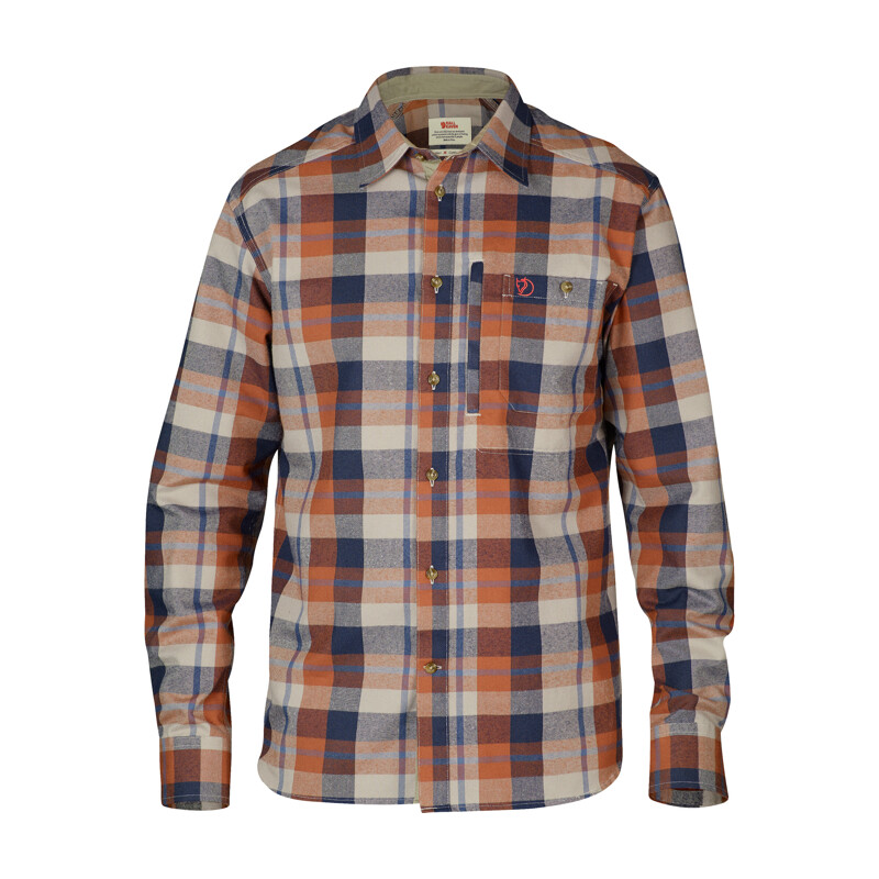 Fjällräven Fjällglim Shirt M, 215 Autumn Leaf, rozmiar M