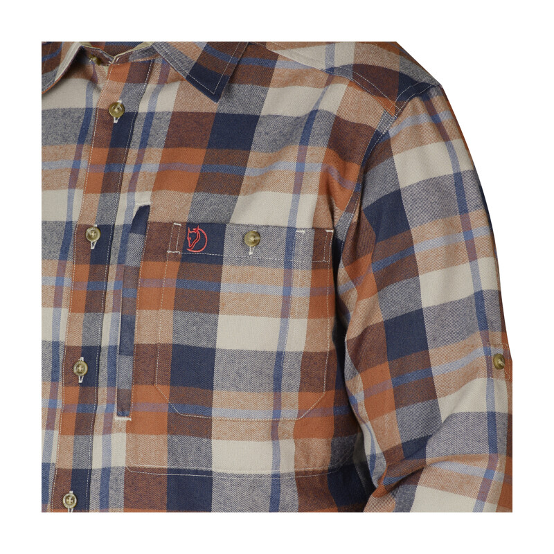 Fjällräven Fjällglim Shirt M, 215 Autumn Leaf, rozmiar M