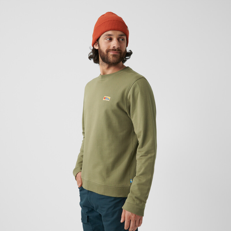 Fjällräven Sweter Vardag M, 620 Green, L