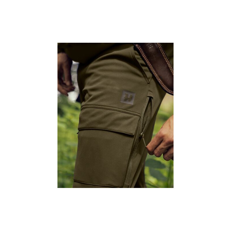 Härkila Spodnie Deer Stalker Light, Willow green/Shadow brown, rozmiar 52