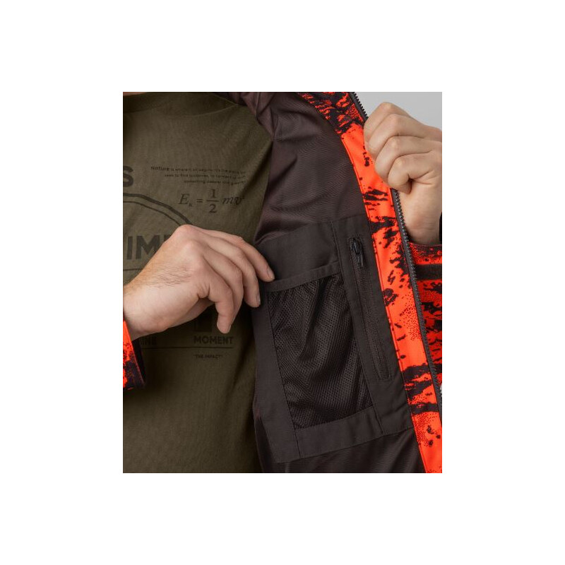 Härkila Kurtka Wildboar Pro camo HWS AXIS pomarańczowy Blaze, 56