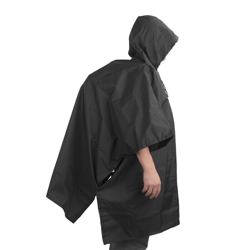 Summit-Creative Poncho przeciwdeszczowe czarne