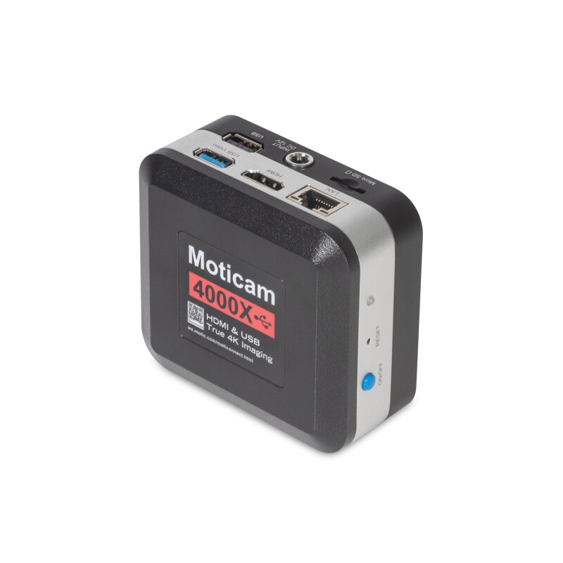 Motic Aparat fotograficzny 4000X, kolor, 8MP, CMOS, 1/2.8, WiFi & USB, 1.45 µm