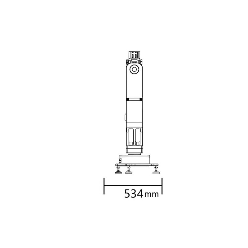 iOptron Montaż HAZ130 Strain Wave Alt-AZ RC16