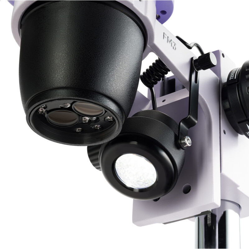 MAGUS Mikroskop stereoskopowy zoom 8B 6.5x-55x bino Greenough 3W LED