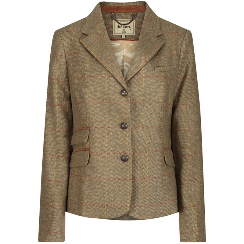 Dubarry of Ireland Tweedowa kurtka Buttercup Elm rozmiar 40