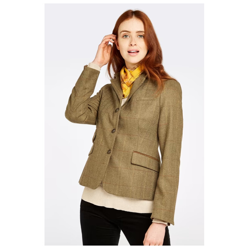 Dubarry of Ireland Tweedowa kurtka Buttercup Elm rozmiar 40