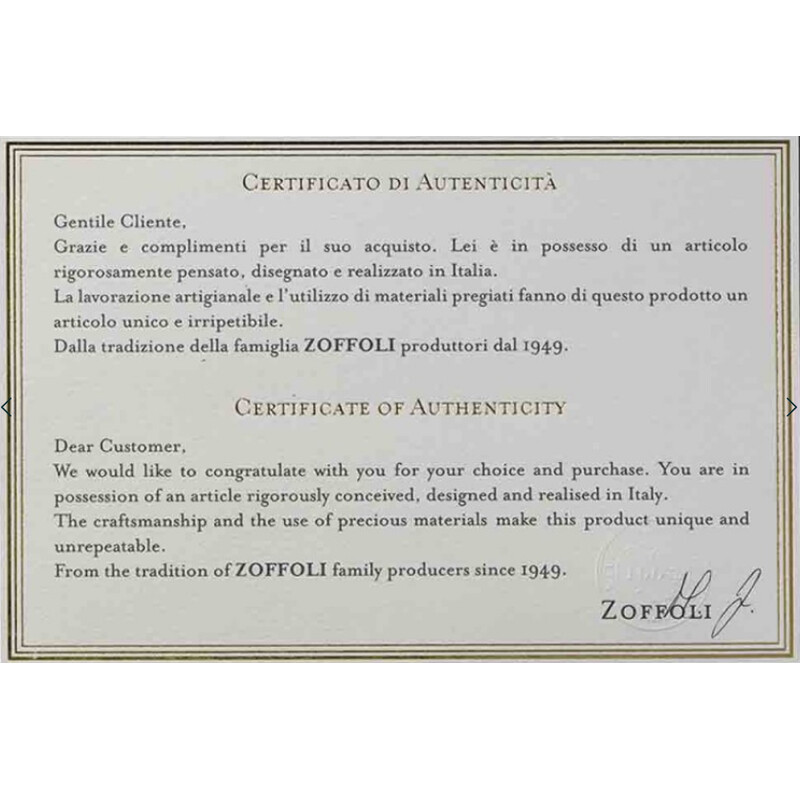 Zoffoli living Globus James Cook Acquamarina 33cm