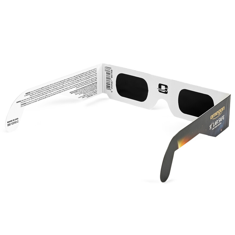 Omegon Okulary do obserwacji zaćmienia Słońca Solar Eclipse Glasses Solar Safe