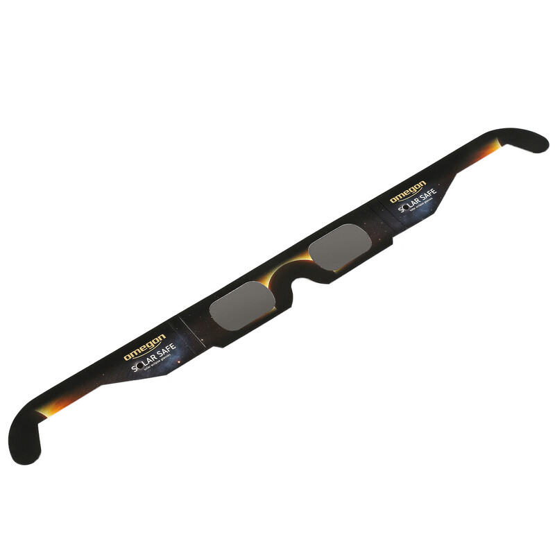Omegon Okulary do obserwacji zaćmienia Słońca Solar Eclipse Glasses Solar Safe