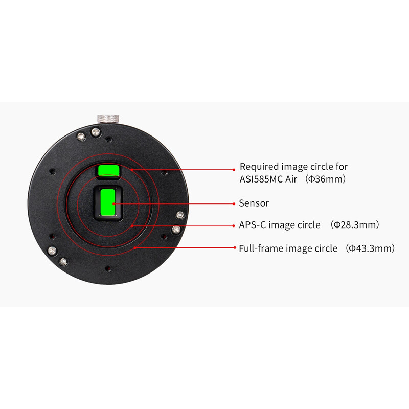 ZWO Aparat fotograficzny ASI 585 MM-Air Mono