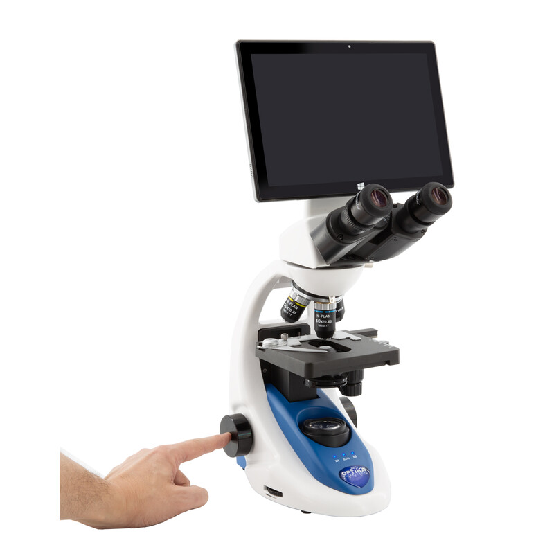 Optika , mikroskop, B-190TBPL+, cyfrowy, 5 MP, USB, 30 fps, 40-1000X, PLAN