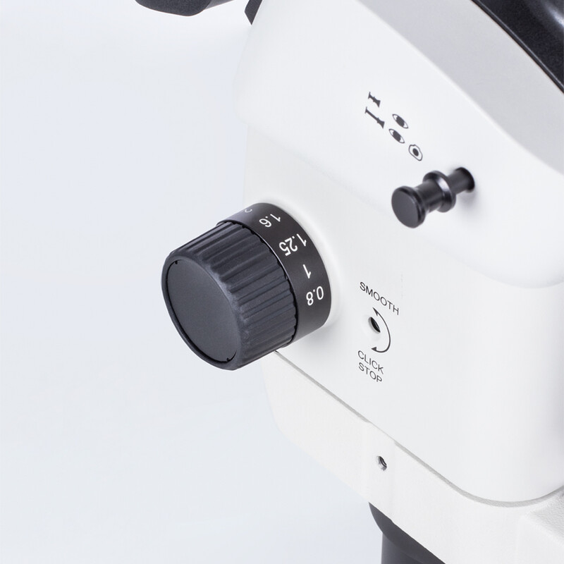 Motic Mikroskop stereoskopowy zoom SM7TR-P APO1X, trino, 8-56X, wd 81 mm, 7:1
