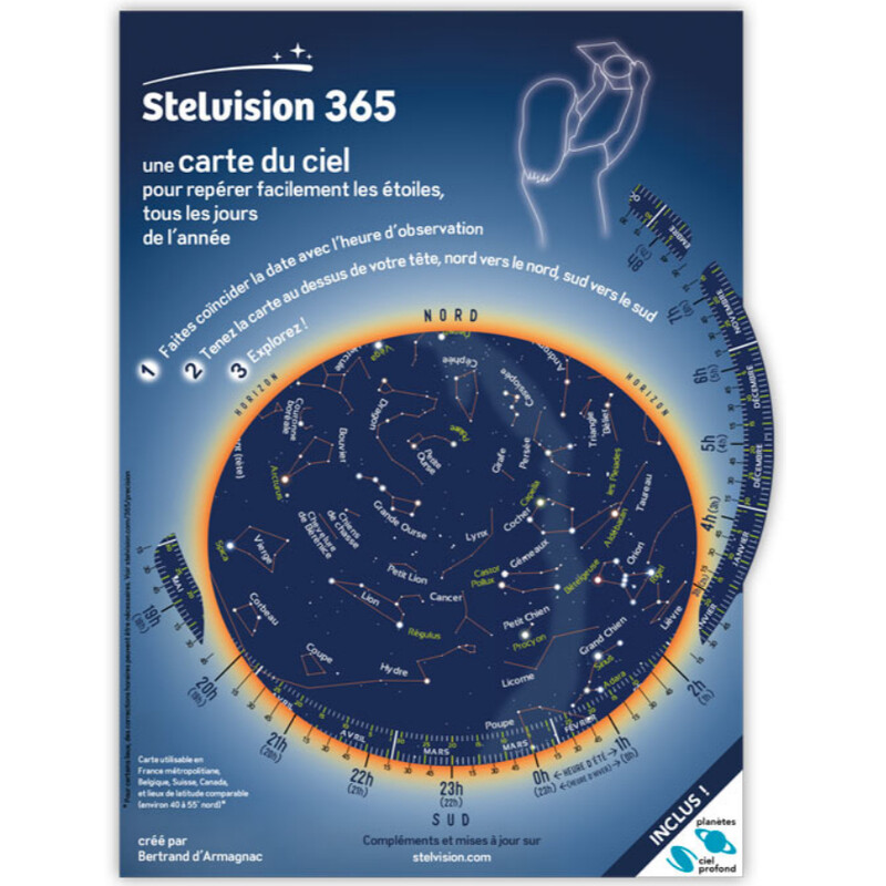 Stelvision Mapa gwiazd 365