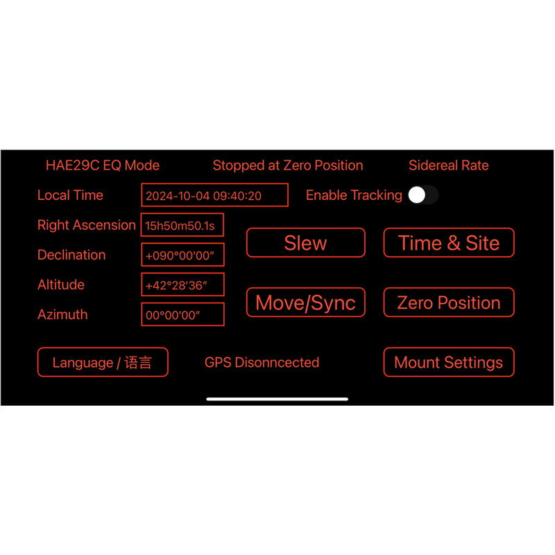 iOptron Montaż HAE29C-EC AZ/EQ dual SWG