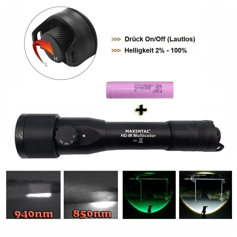 Maximtac HD-IR Multicolor + dioda LED IR