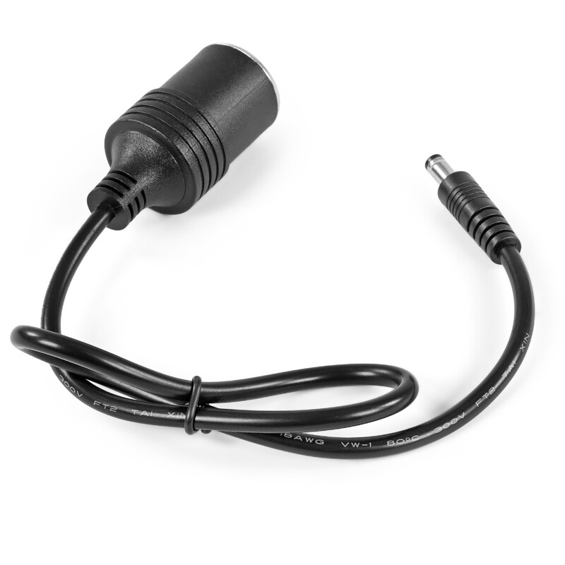 Omegon Kabel 5,5–2,1 mm – gniazdo zapalniczki samochodowej