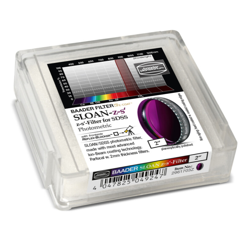 Baader Filtry SLOAN/SDSS z-s' Photometric 1,25"