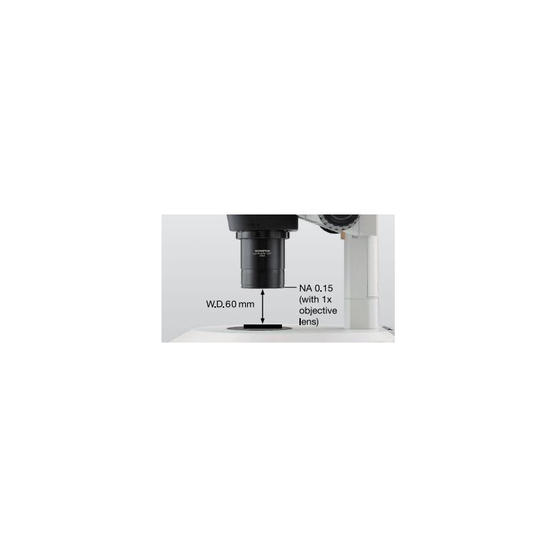 Evident Olympus Mikroskop stereoskopowy zoom SZX16, trino, 16,4:1, 7-115x, 60 mm, SZX2-ILLTQ LED