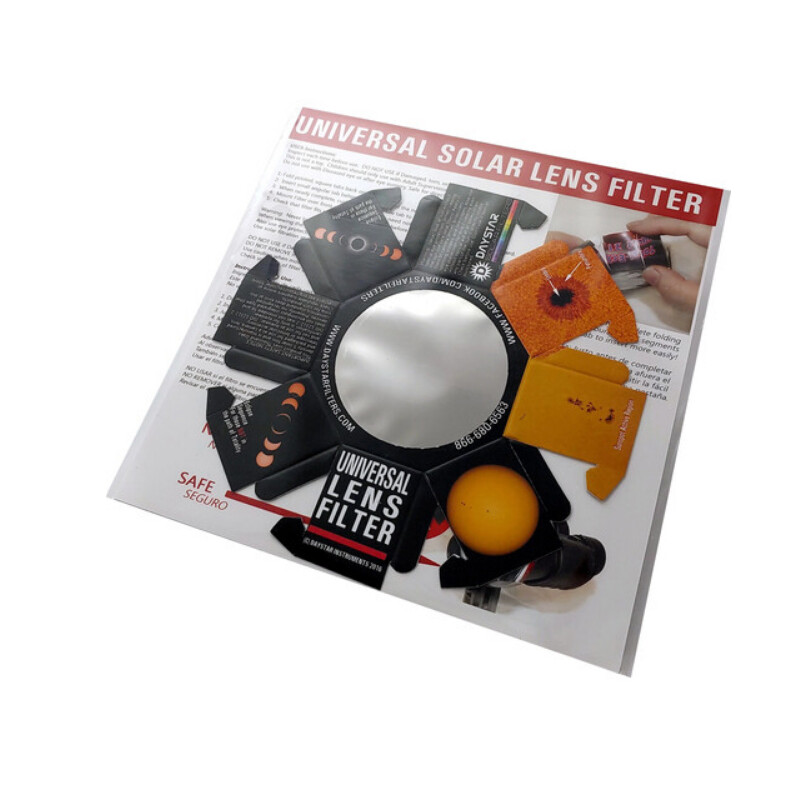 DayStar Filtry słoneczne White-Light Universal Lens (2-Pack, 65-89 mm)