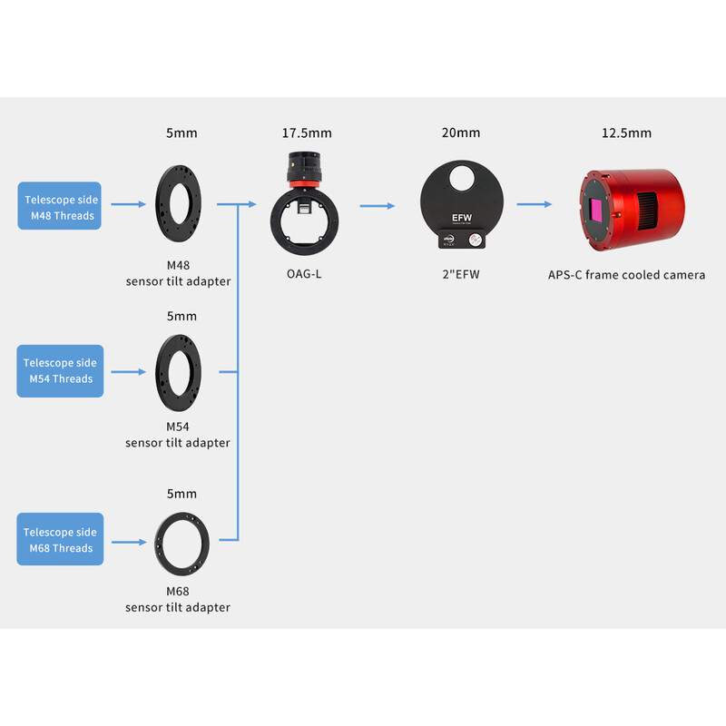 ZWO Aparat fotograficzny ASI 2600 MM Pro Mono