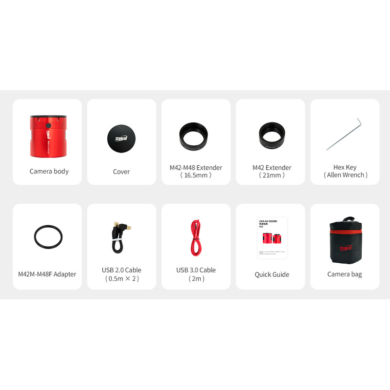 ZWO Aparat fotograficzny ASI 2600 MM Pro Mono