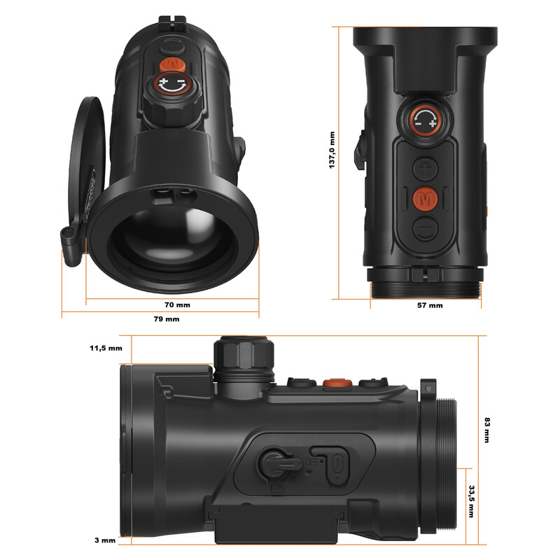 ThermTec Kamera termowizyjna Hunt Pro 650L LRF