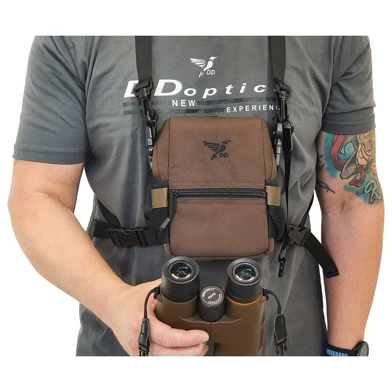 DDoptics Torba na lornetkę Harness, kolor brązowy