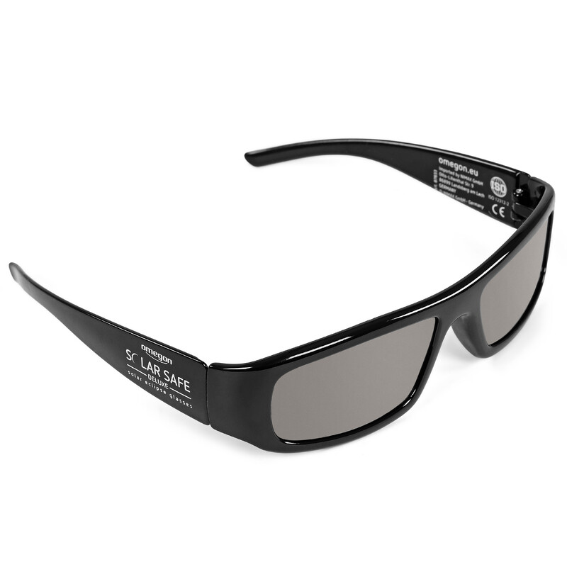 Omegon Okulary do obserwacji zaćmienia Słońca Sonnenfinsternis-Brille Solar Safe Deluxe