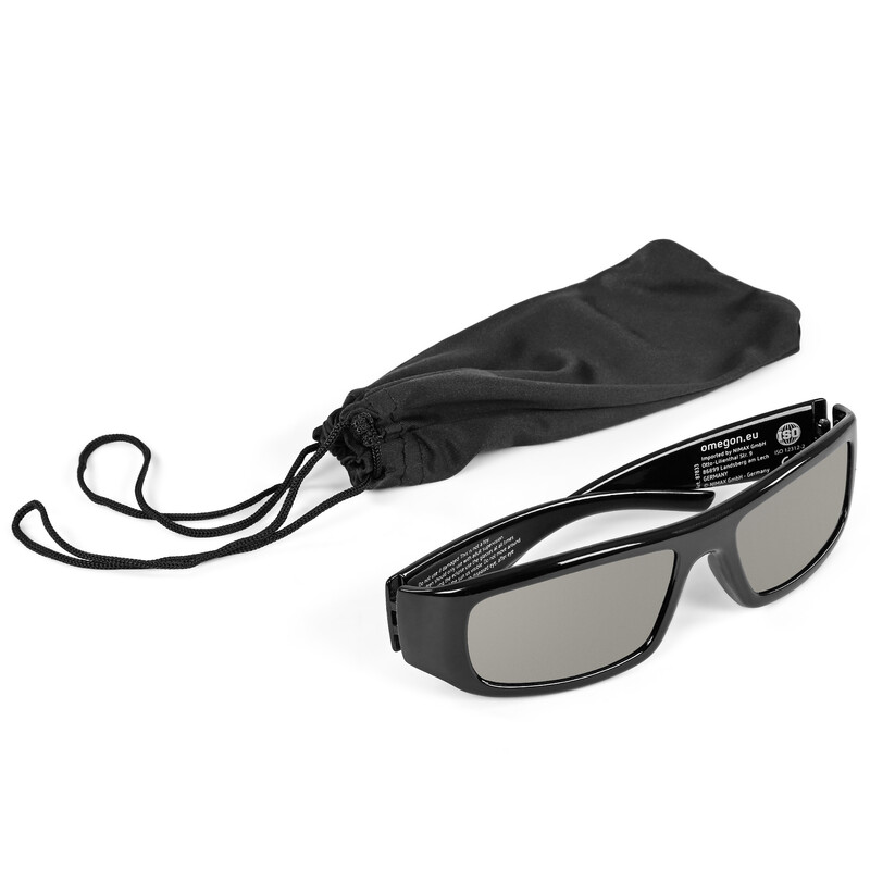 Omegon Okulary do obserwacji zaćmienia Słońca Sonnenfinsternis-Brille Solar Safe Deluxe