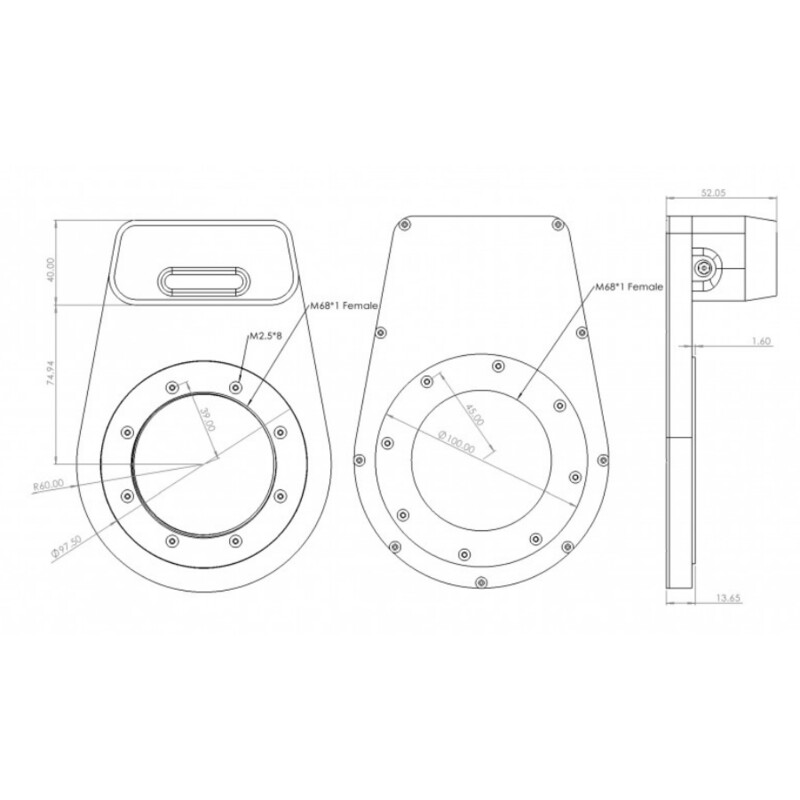 Wanderer Astro Rotator polowy Lite V2 M68
