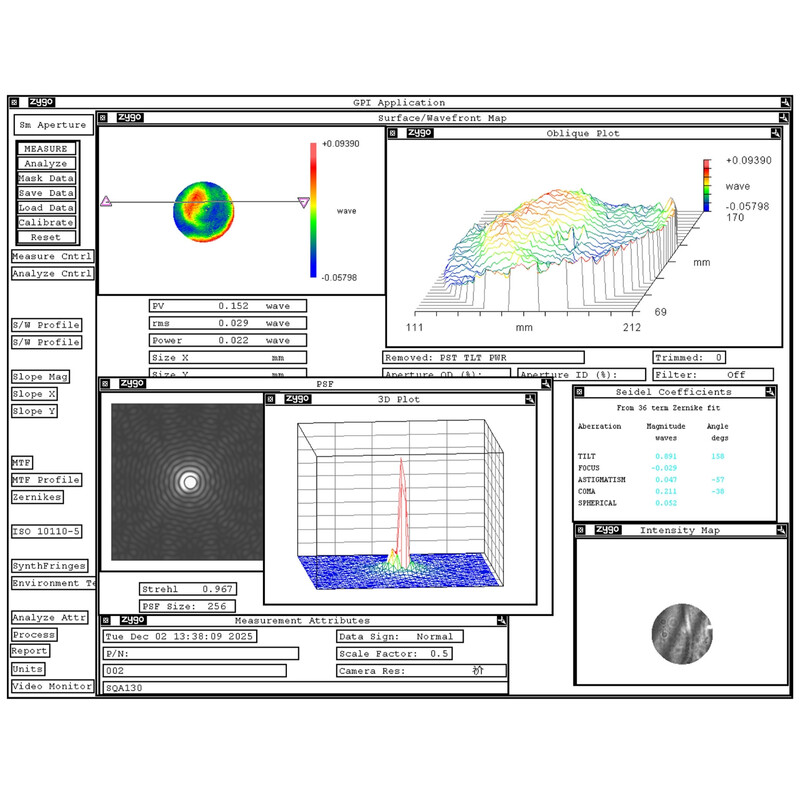 Askar Refraktor apochromatyczny AP 130/624 SQA130