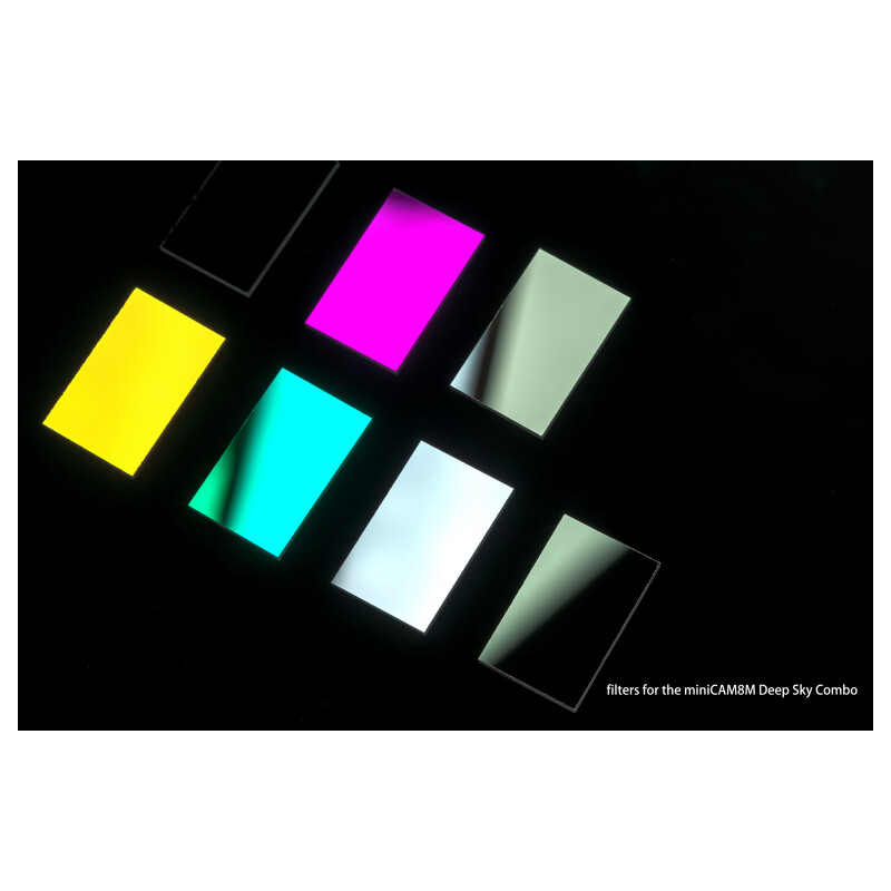 QHY Filtry LRGB + 3nm SHO miniCam8