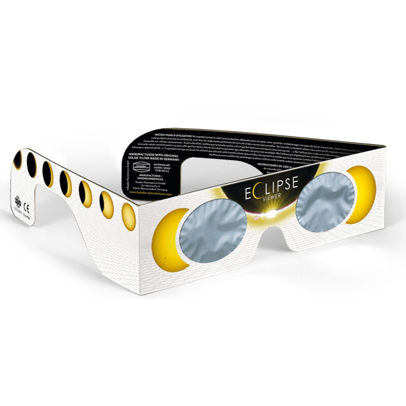 Baader Okulary do obserwacji zaćmienia Słońca Sonnenfinsternis-Brille Sonnenfinsternis Sofi Beobachtungsbrille Solar Viewer AstroSolar® 100 Stück